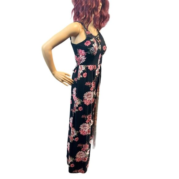(5 for $25) No Boundaries Cage Front Maxi Romper Size Small XS - Picture 2 of 9